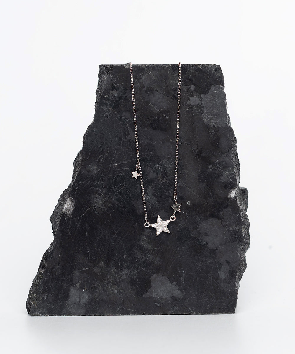 STAR NECKLACE (SILVER)
